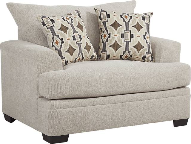 Merith Avenue Beige 5 Pc Living Room - Thumbnail - Image 3