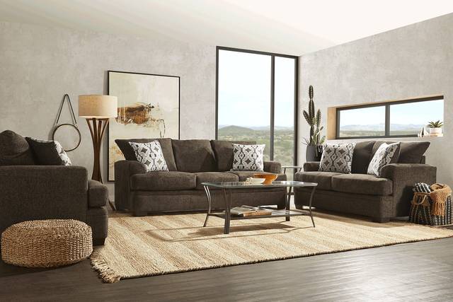 Merith Avenue Brown 2 Pc Living Room - Thumbnail - Image 1