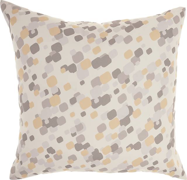 Merith Gray Indoor/Outdoor Accent Pillow - Thumbnail - Image 6