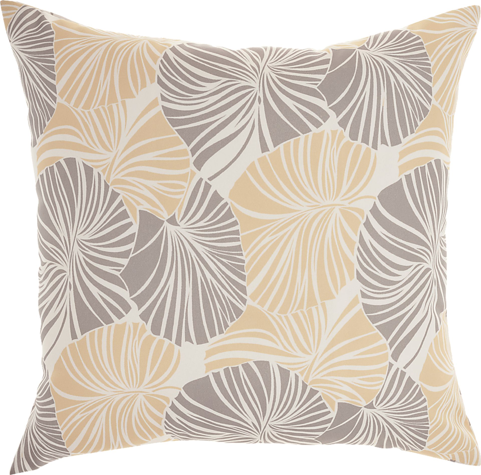 Merith Gray Indoor/Outdoor Accent Pillow - Image 1