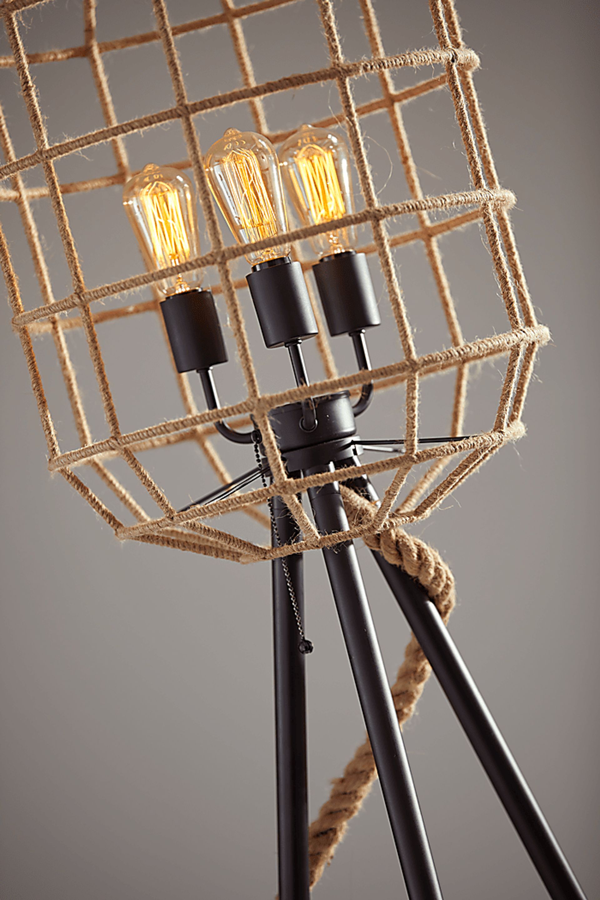 Merivale Beige Floor Lamp - Image 4