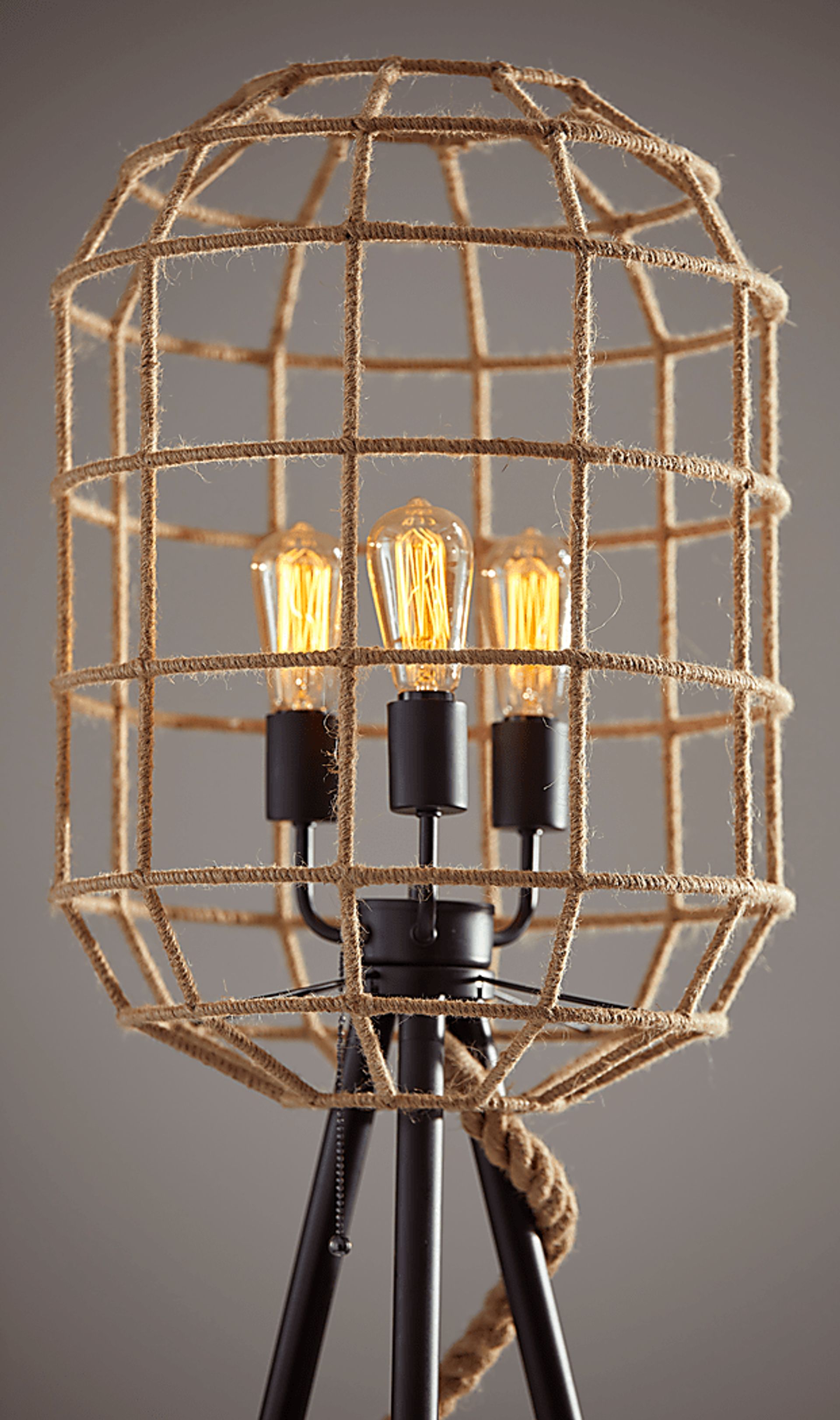 Merivale Beige Floor Lamp - Image 5