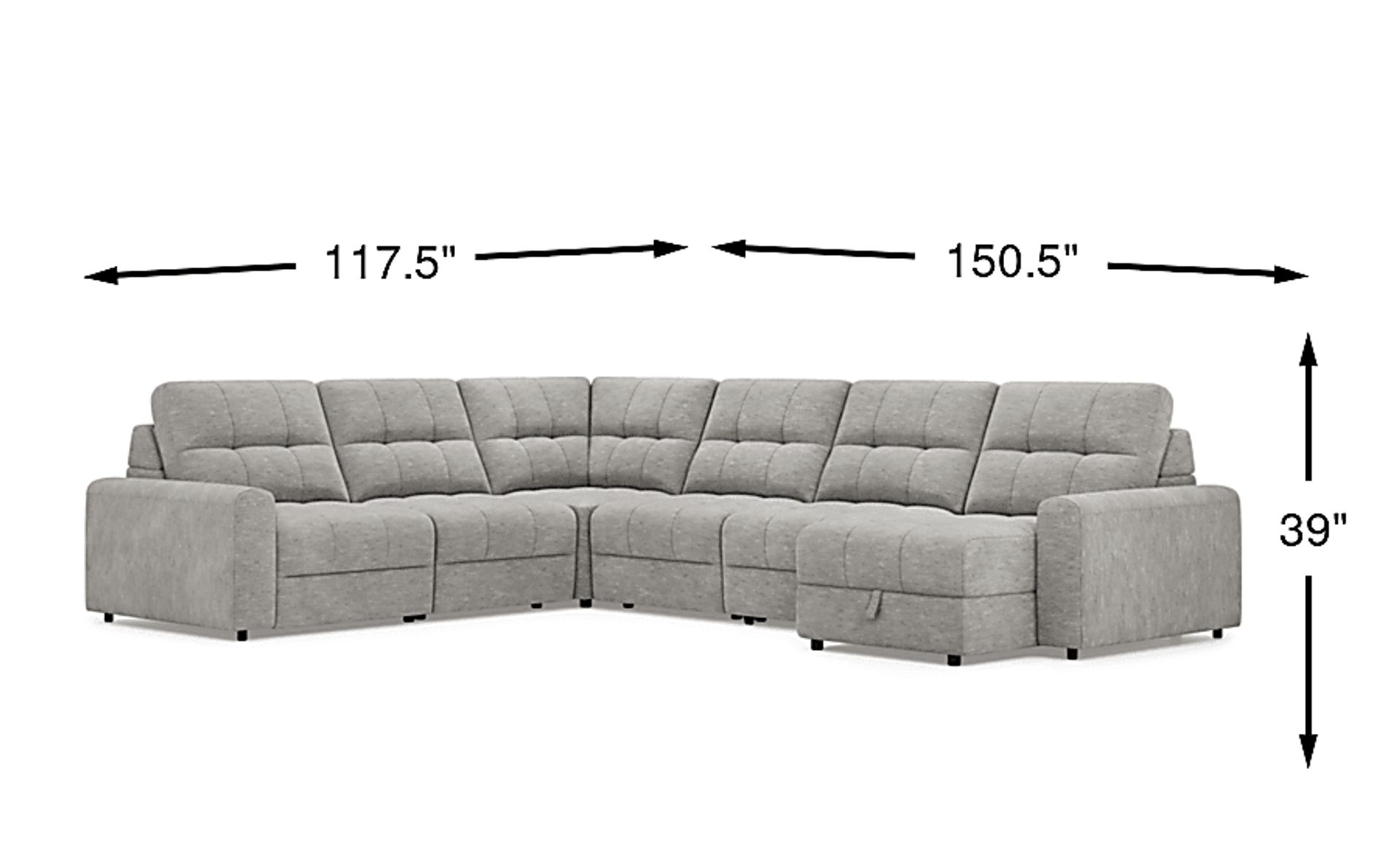 Dimension Image. Please refer to the Dimension Tab on this page for dimension details.