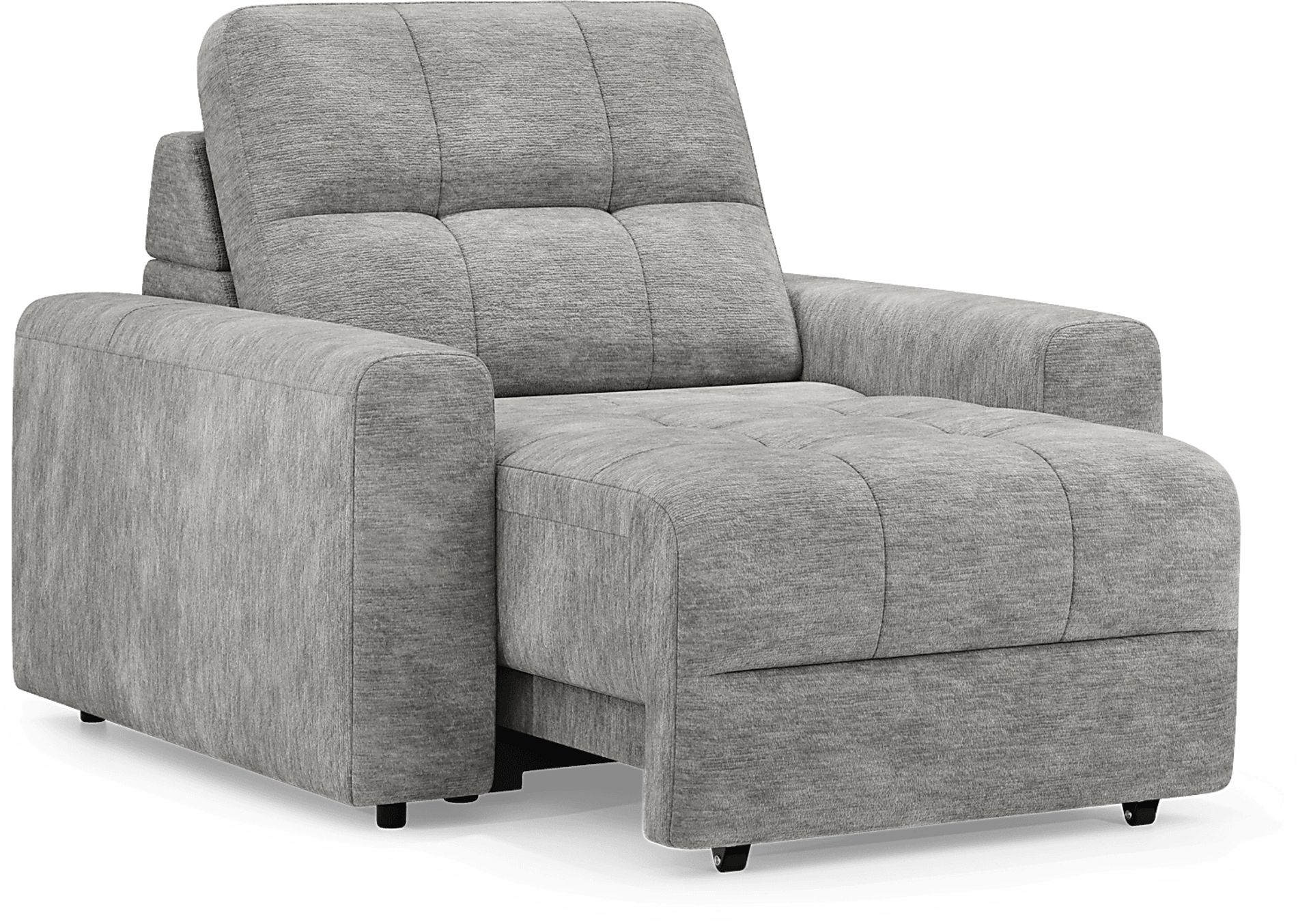 Meriwether Gray Power Slider Chair - Image 1