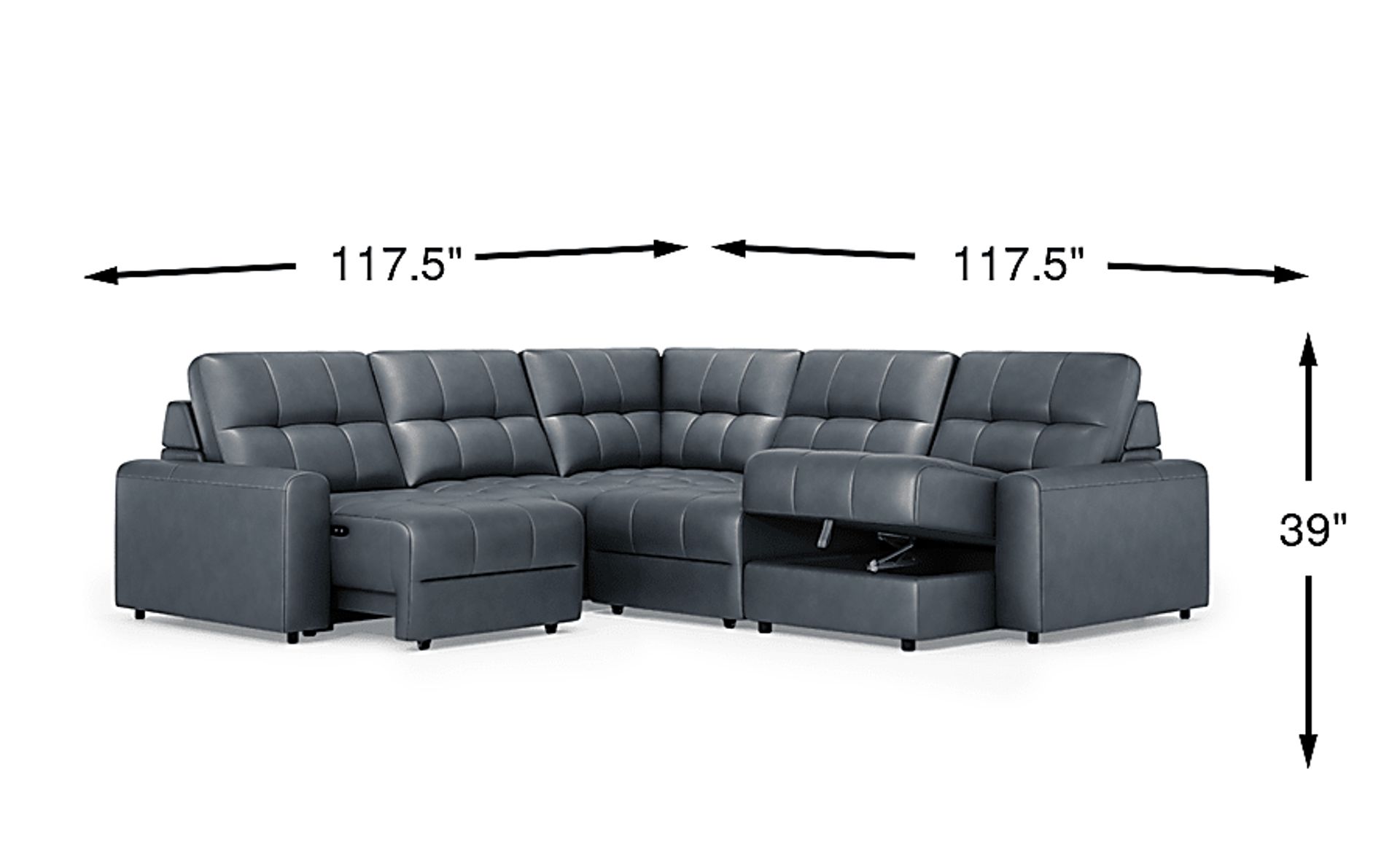 Dimension Image. Please refer to the Dimension Tab on this page for dimension details.