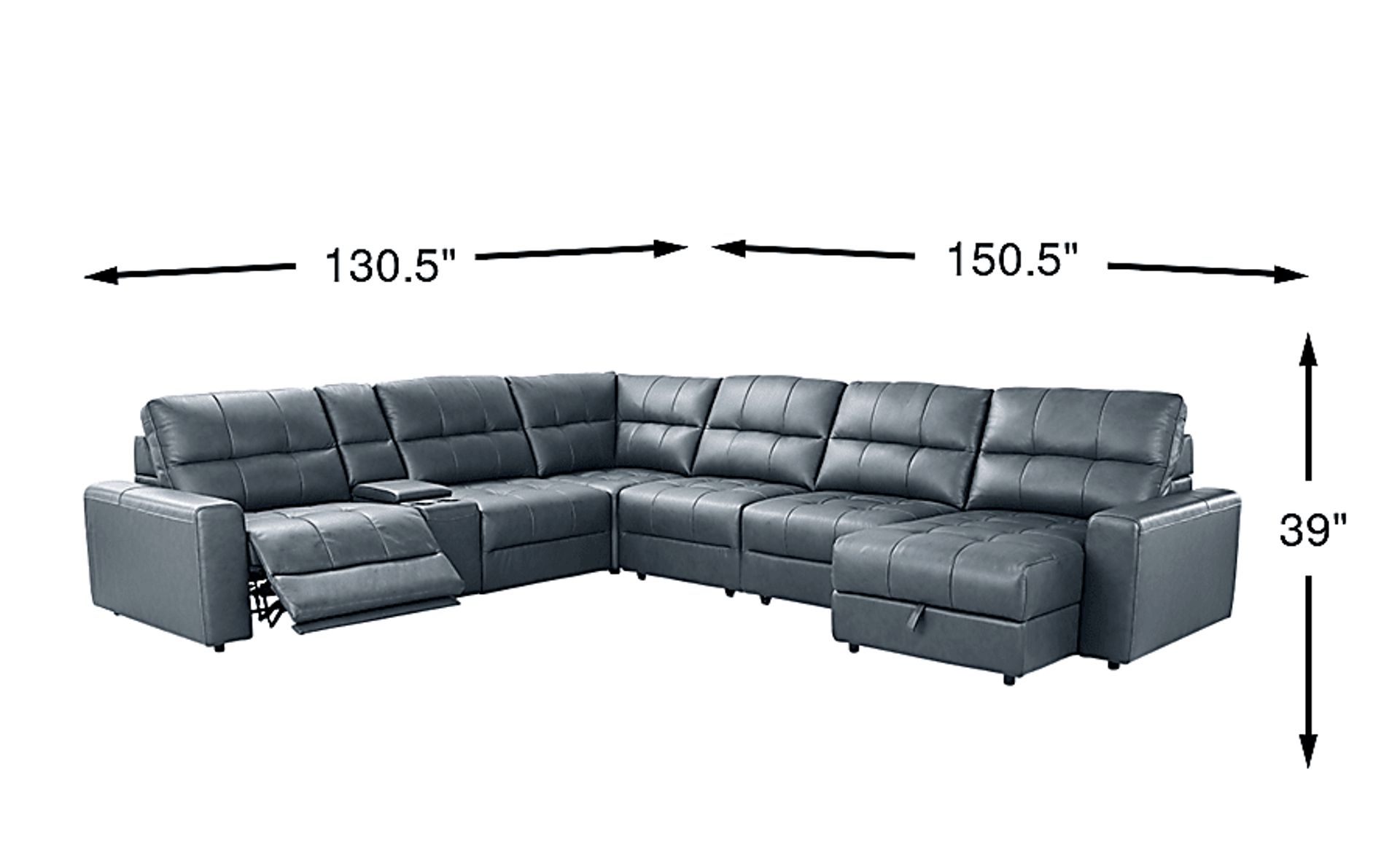 Dimension Image. Please refer to the Dimension Tab on this page for dimension details.
