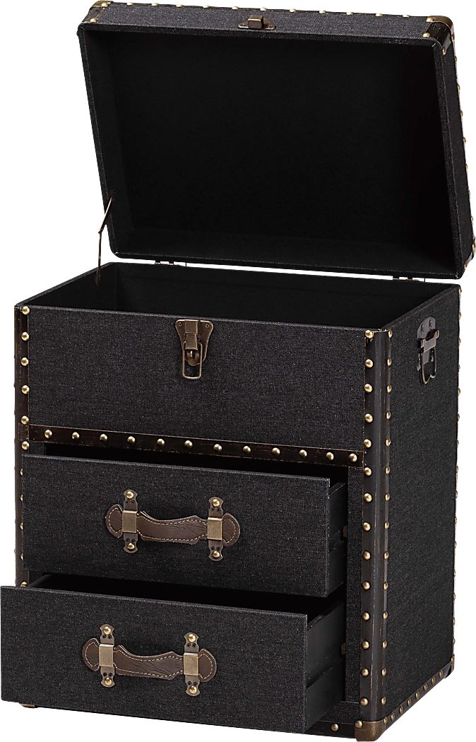 Meriwethery Black Storage Cabinet