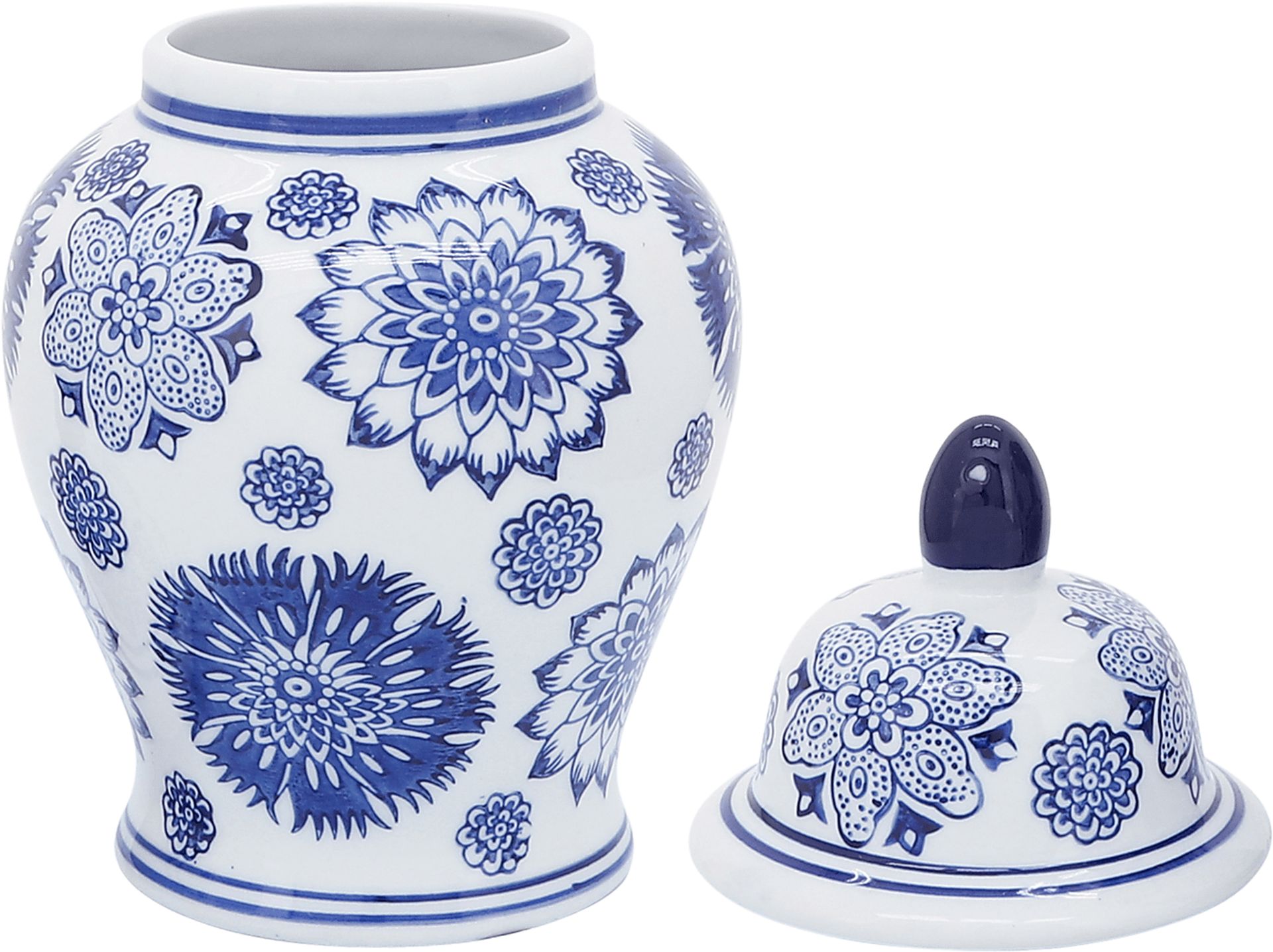 Merlle Blue Temple Jar - Image 2