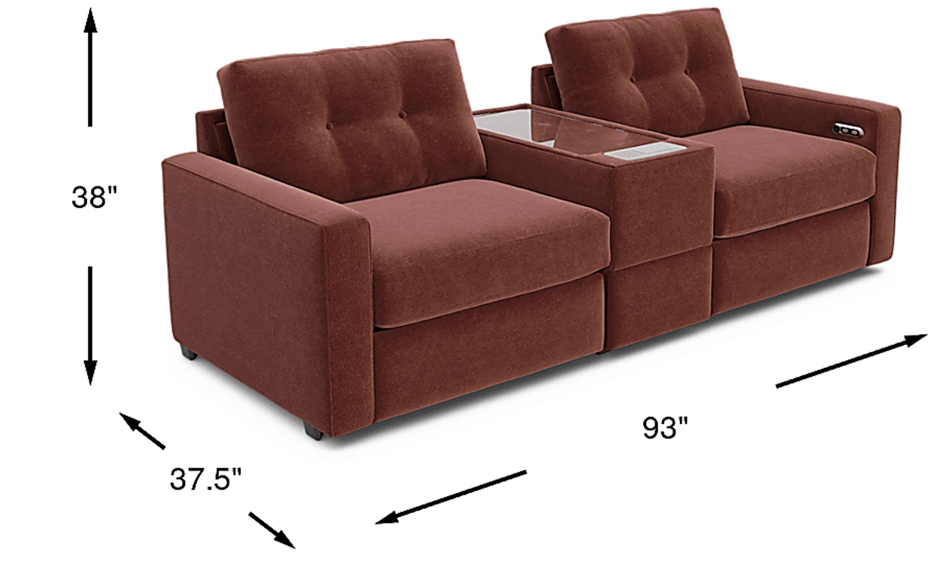 Dimension Image. Please refer to the Dimension Tab on this page for dimension details.