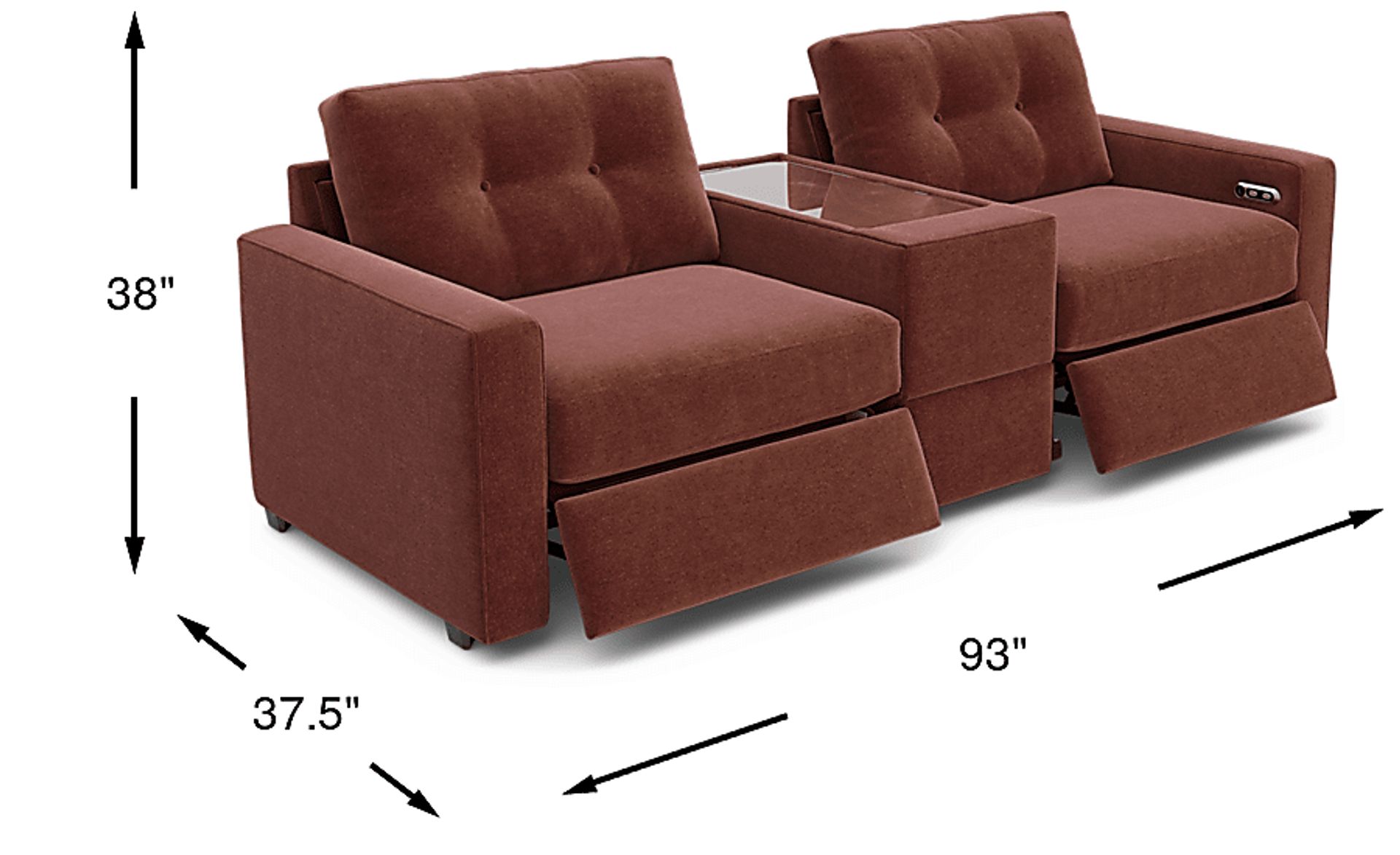 Dimension Image. Please refer to the Dimension Tab on this page for dimension details.