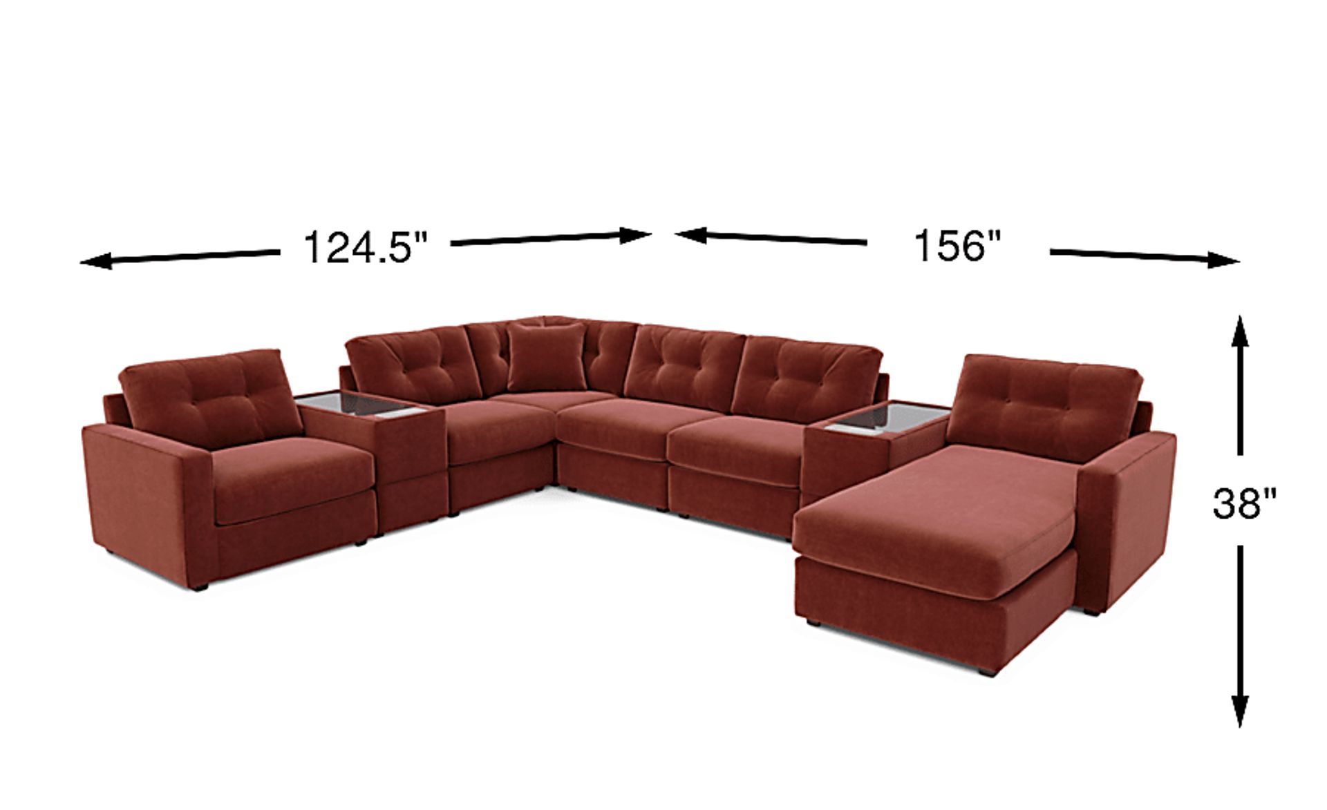 Dimension Image. Please refer to the Dimension Tab on this page for dimension details.