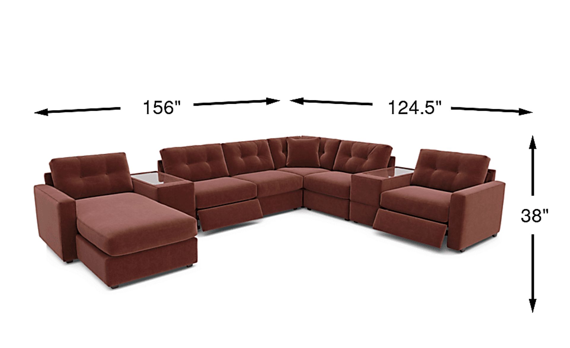 Dimension Image. Please refer to the Dimension Tab on this page for dimension details.