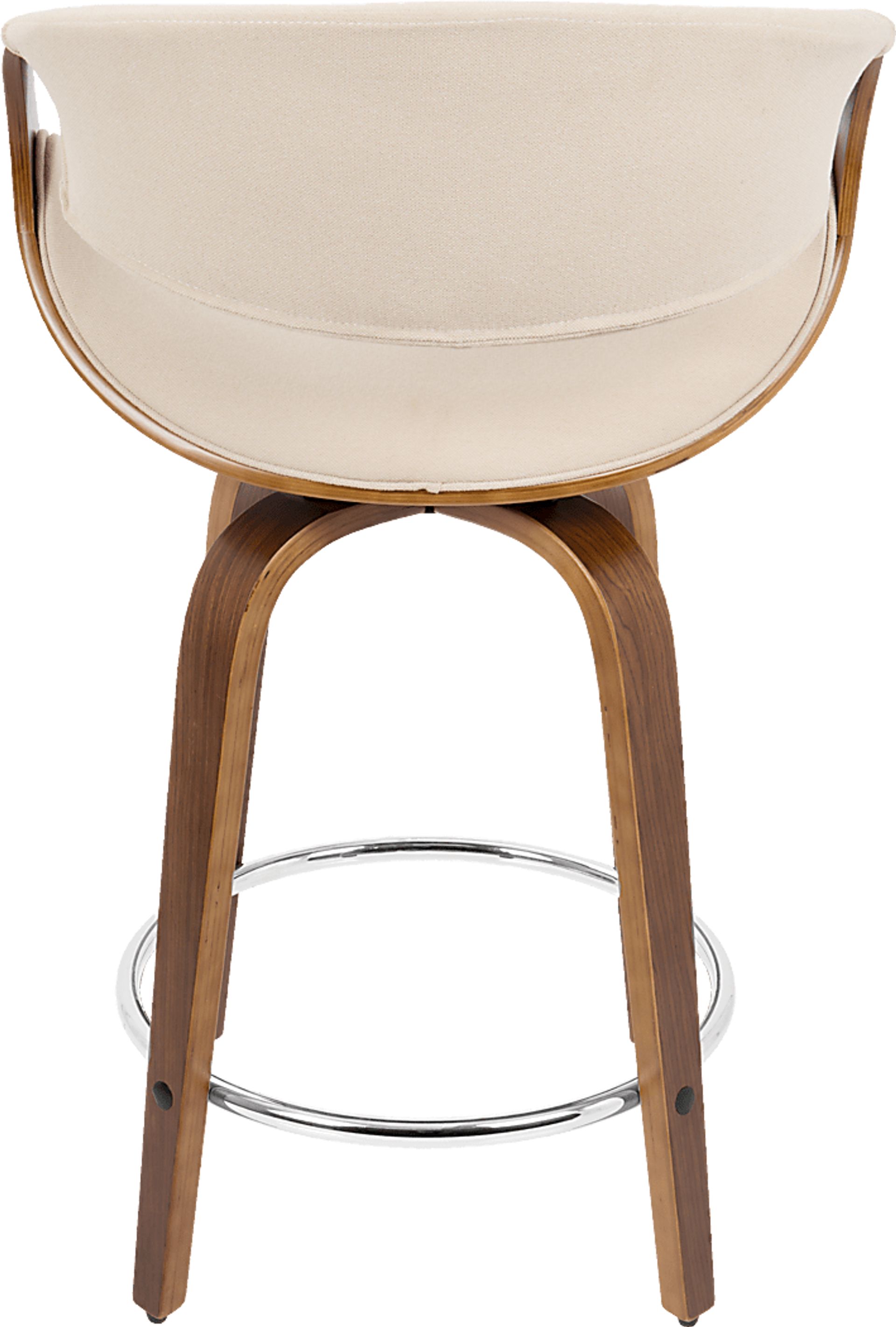 Mermod Cream Counter Height Stool, Set of 2 - Image 7
