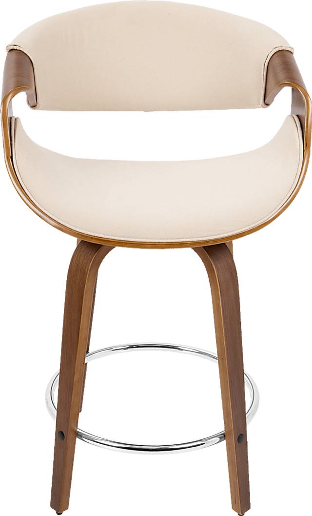 Mermod Cream Counter Height Stool, Set of 2 - Thumbnail - Image 8