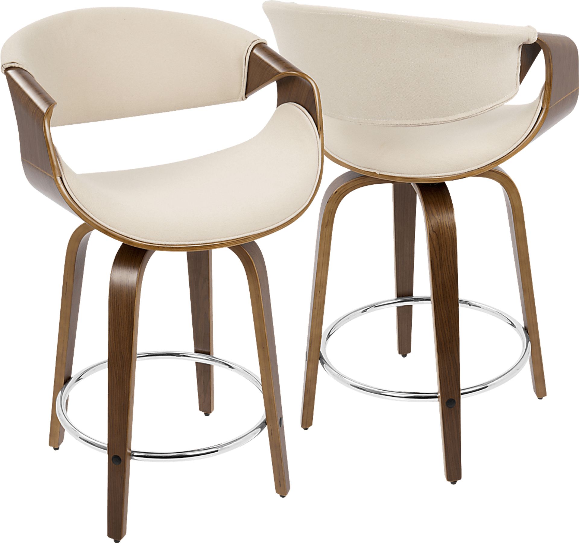 Mermod Cream Counter Height Stool, Set of 2 - Image 10