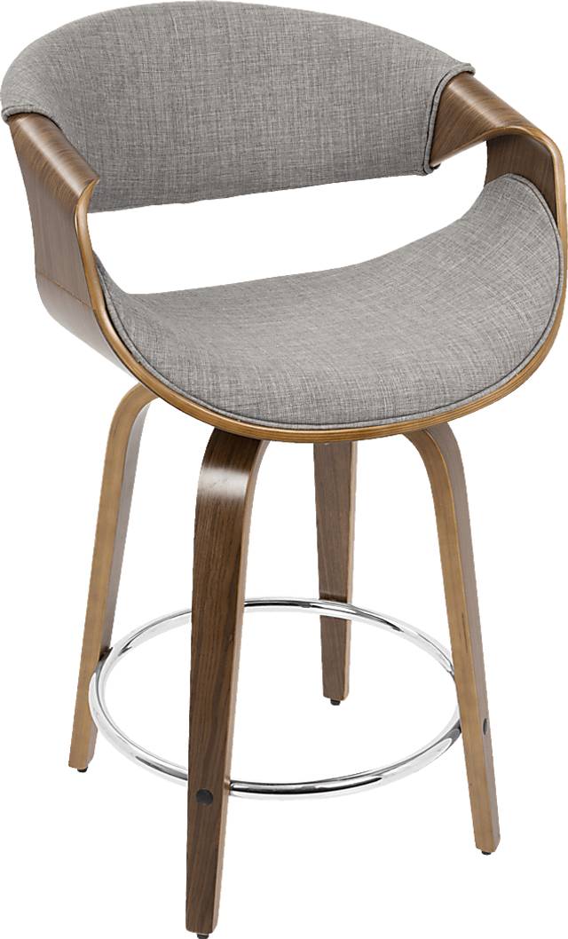 Mermod Gray Counter Height Stool, Set of 2 - Thumbnail - Image 11
