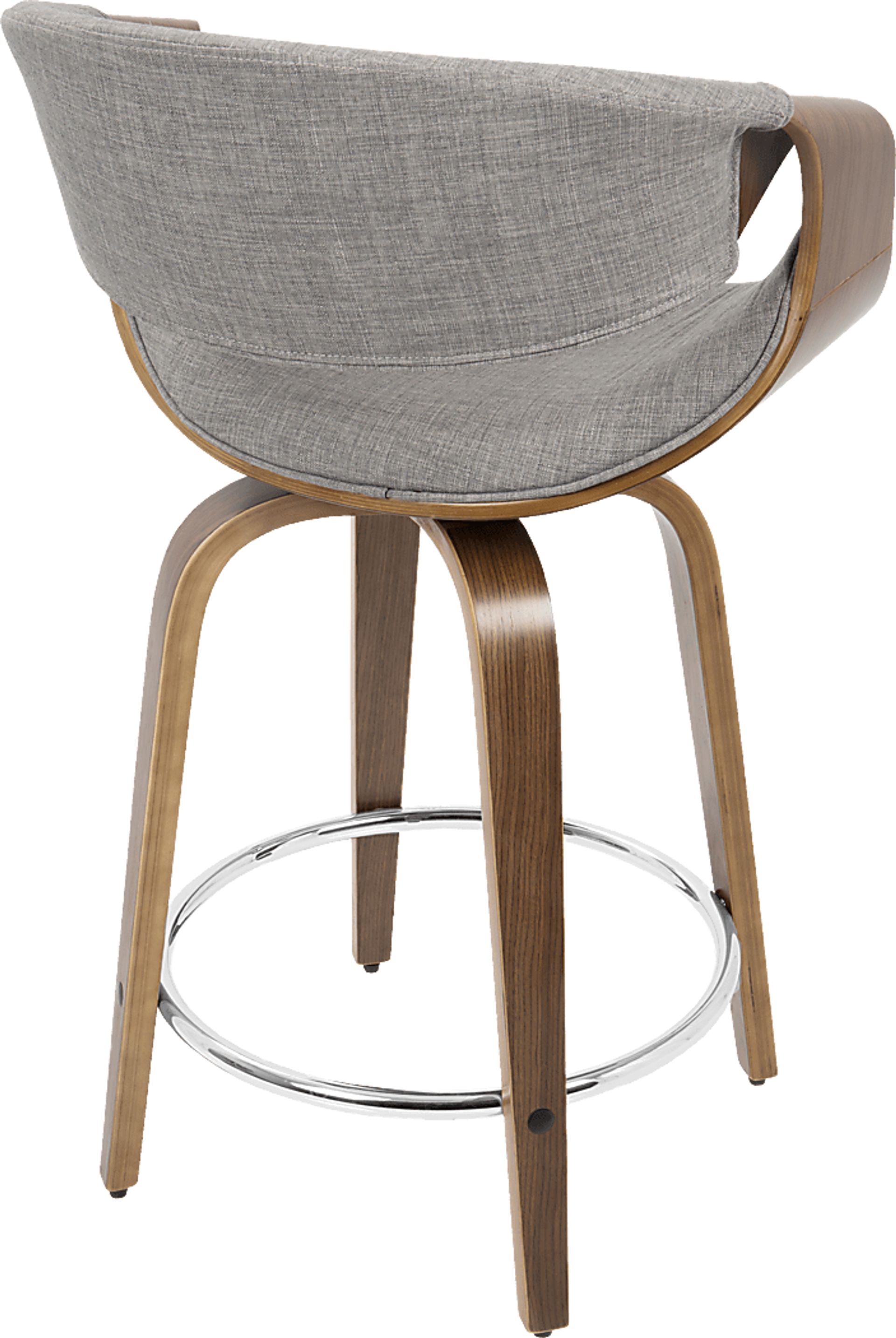 Mermod Gray Counter Height Stool, Set of 2 - Image 9