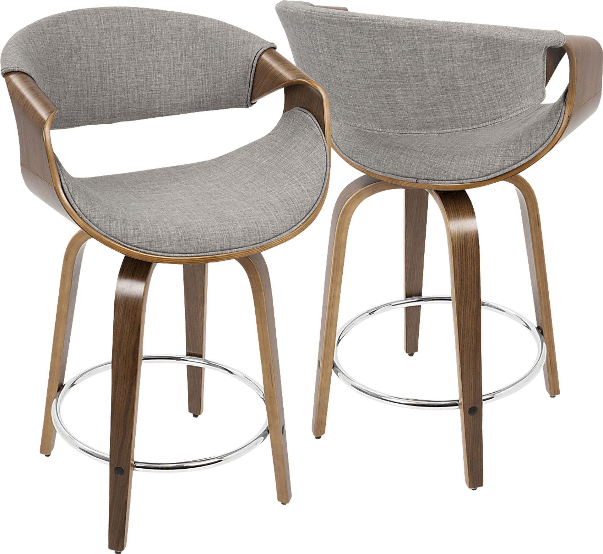 Mermod Gray Counter Height Stool, Set of 2 - Image 10