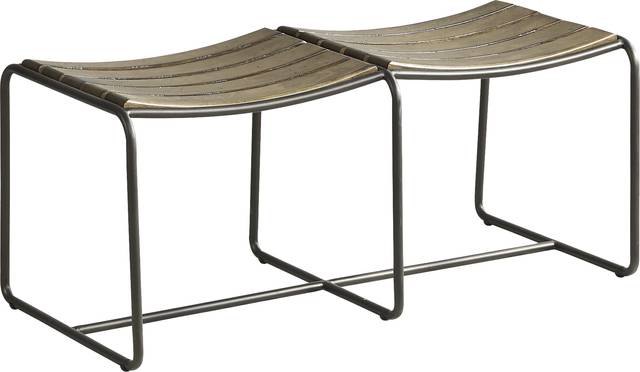 Merna Falls Oak Dining Bench - Thumbnail - Image 1