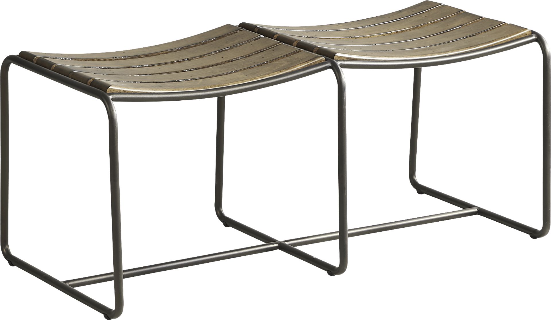 Merna Falls Oak Dining Bench - Image 1