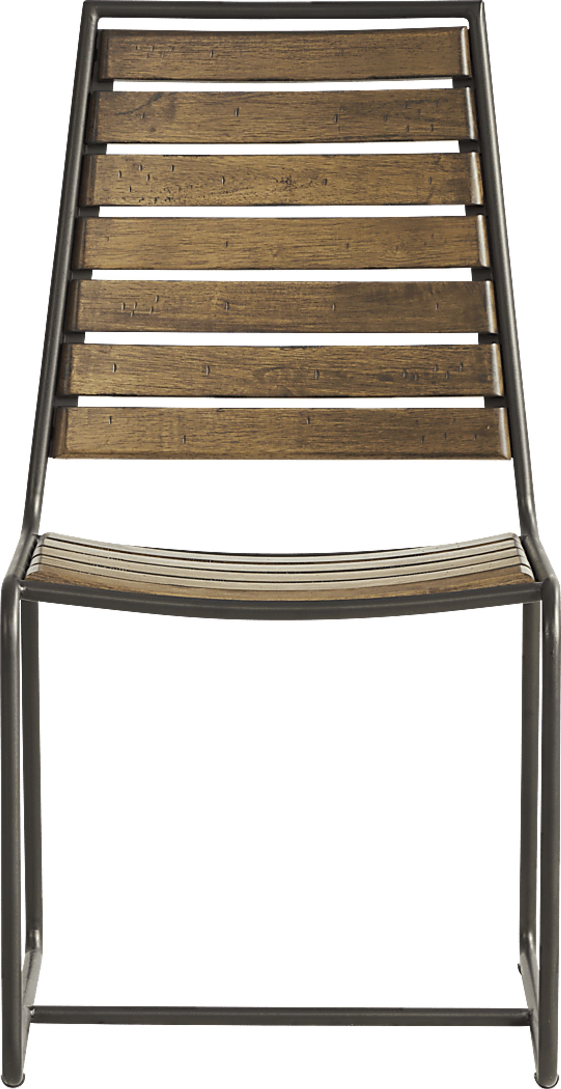Merna Falls Oak Side Chair - Image 2