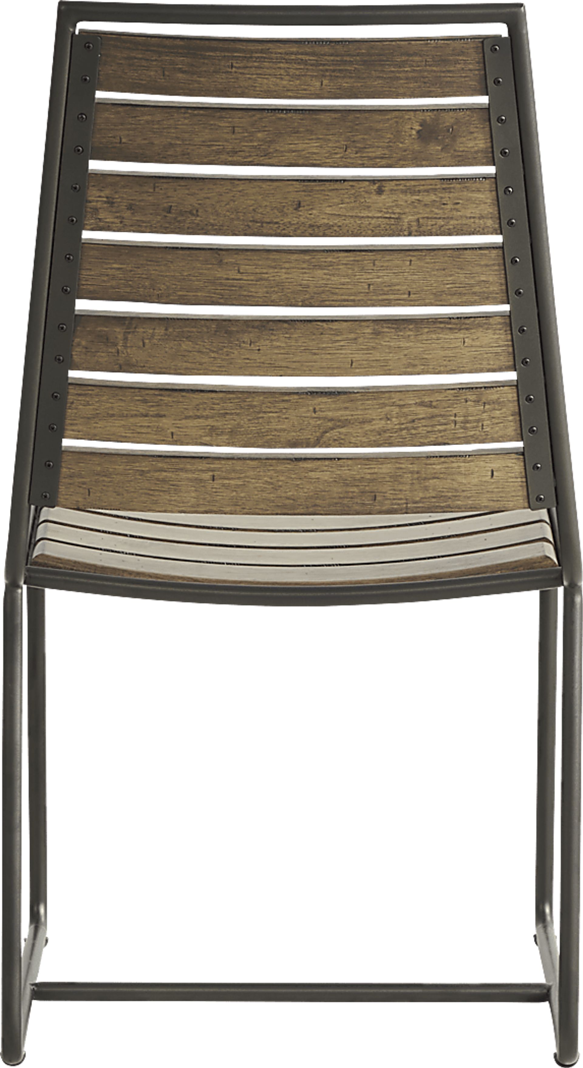 Merna Falls Oak Side Chair - Image 3