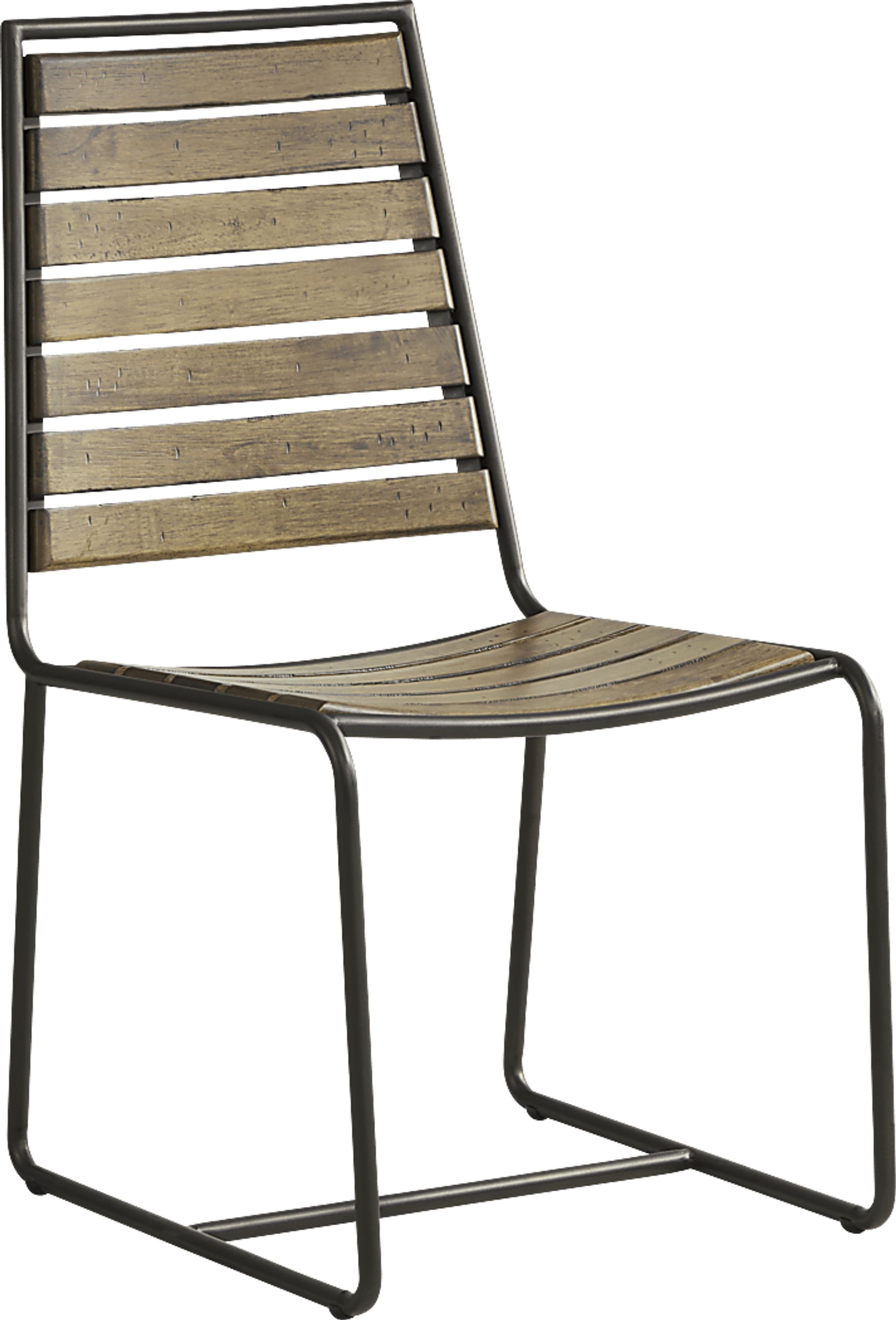 Merna Falls Oak Side Chair - Image 1