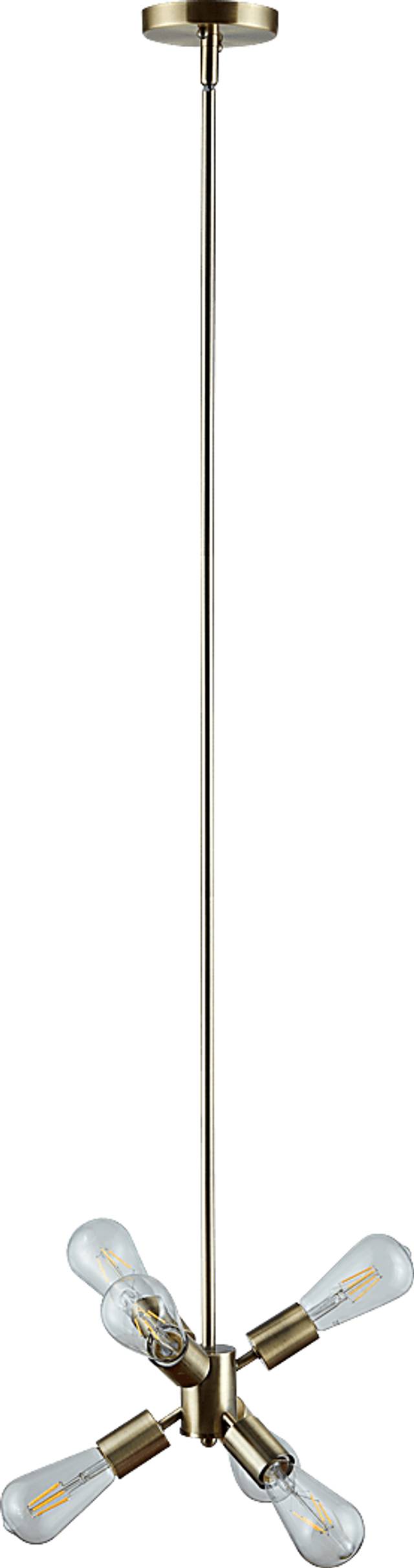 Merramic Drive Brass Pendant - Thumbnail - Image 1