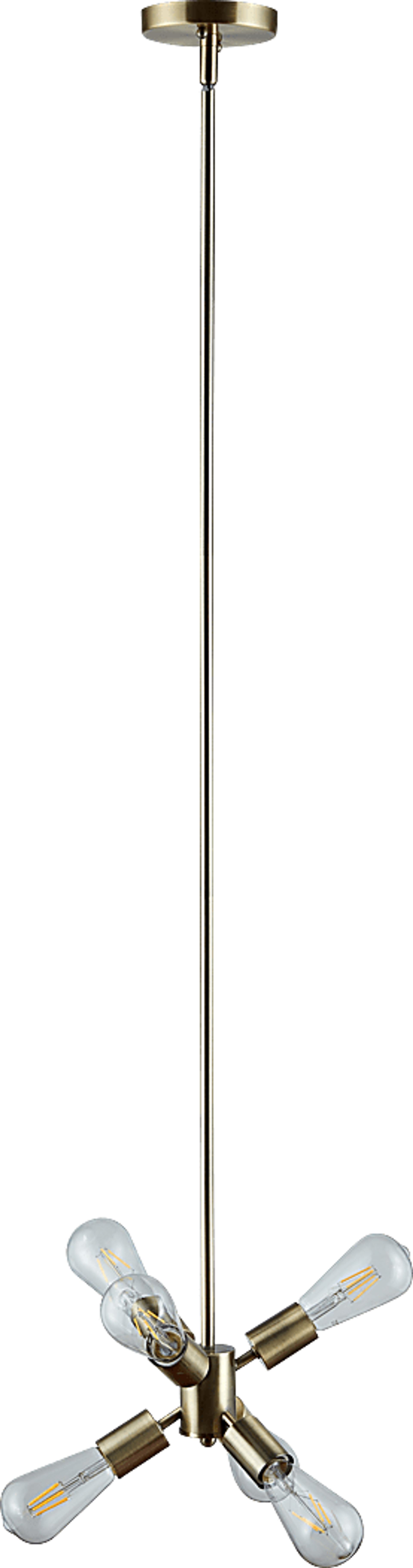 Merramic Drive Brass Pendant - Image 1