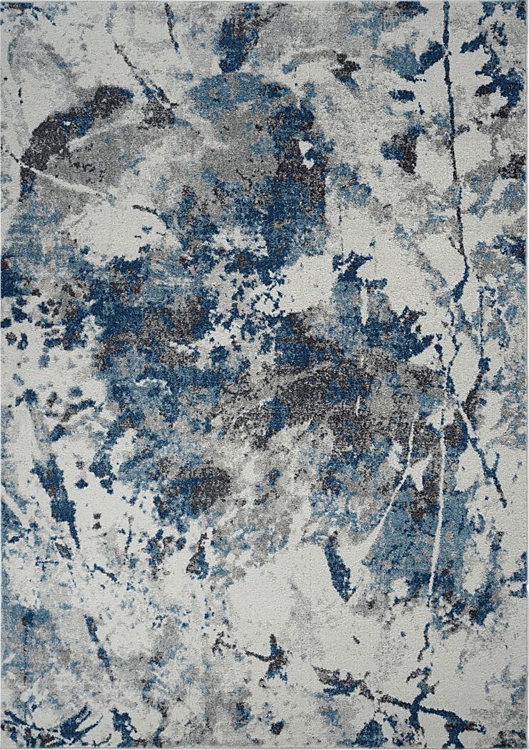 Merrane Blue 7'11 x 9'9 Rug