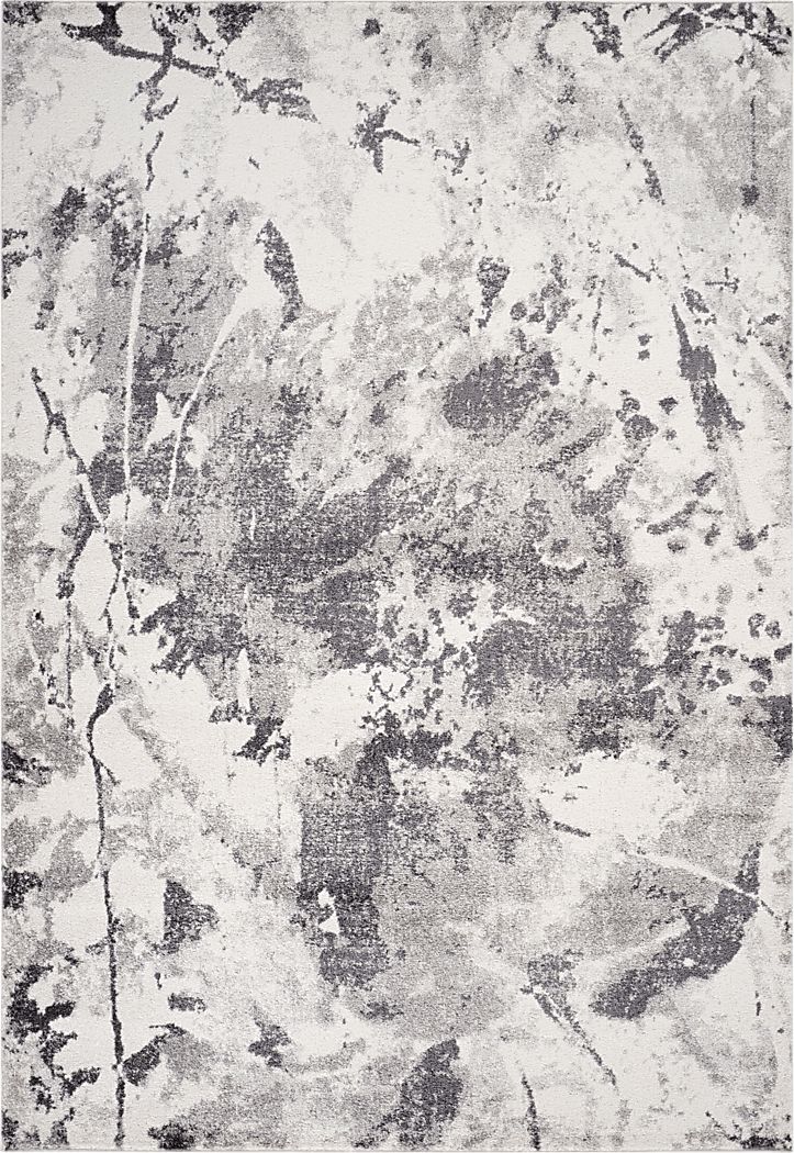 Merrane Gray 6'7 x 9' Rug