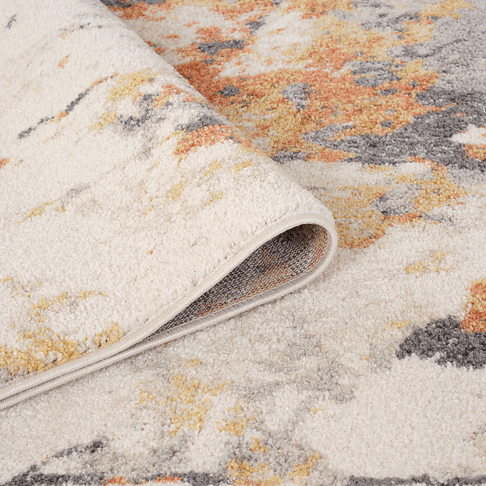 Merrane Orange 2'7 x 9' Runner Rug - Image 10