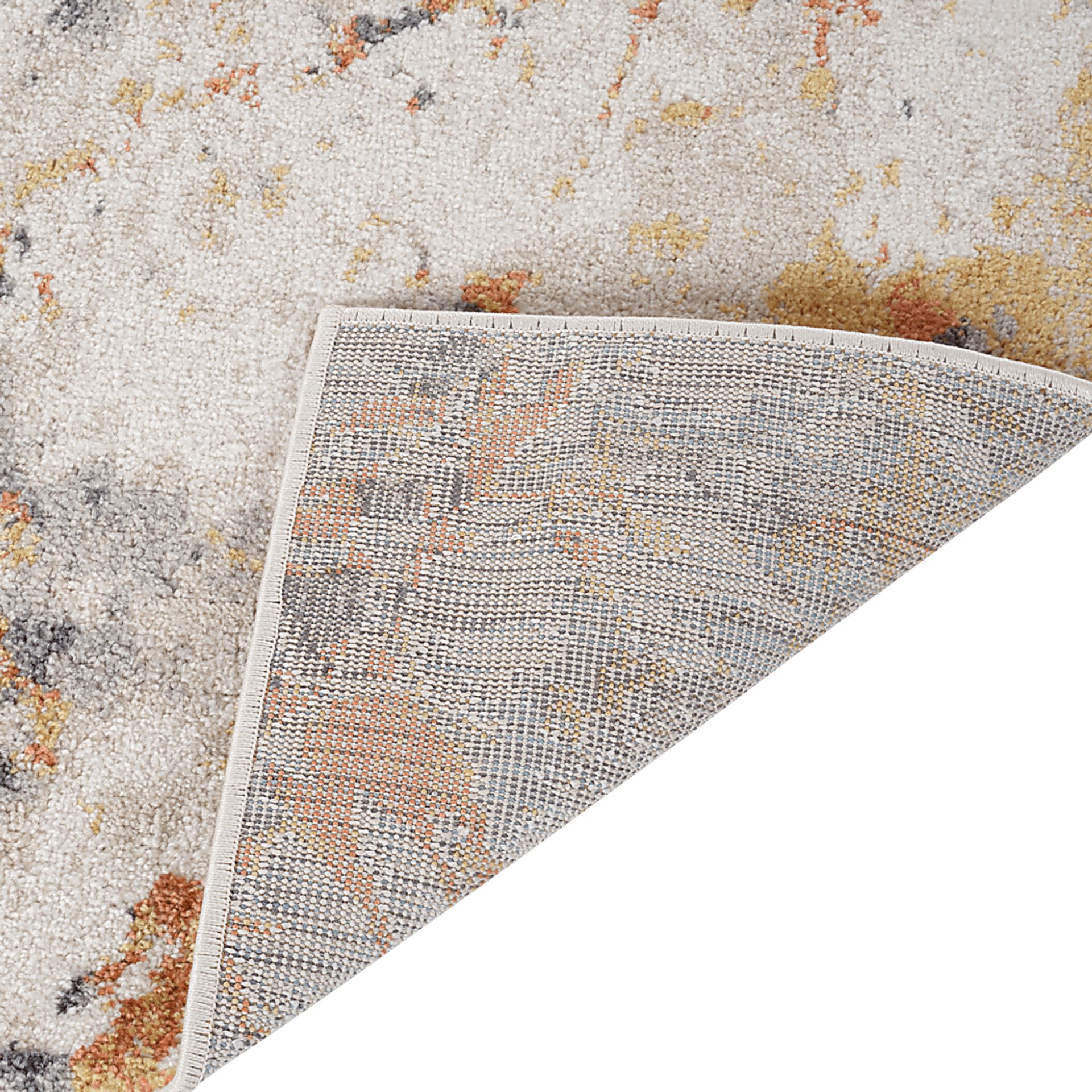 Merrane Orange 2'7 x 9' Runner Rug - Image 4