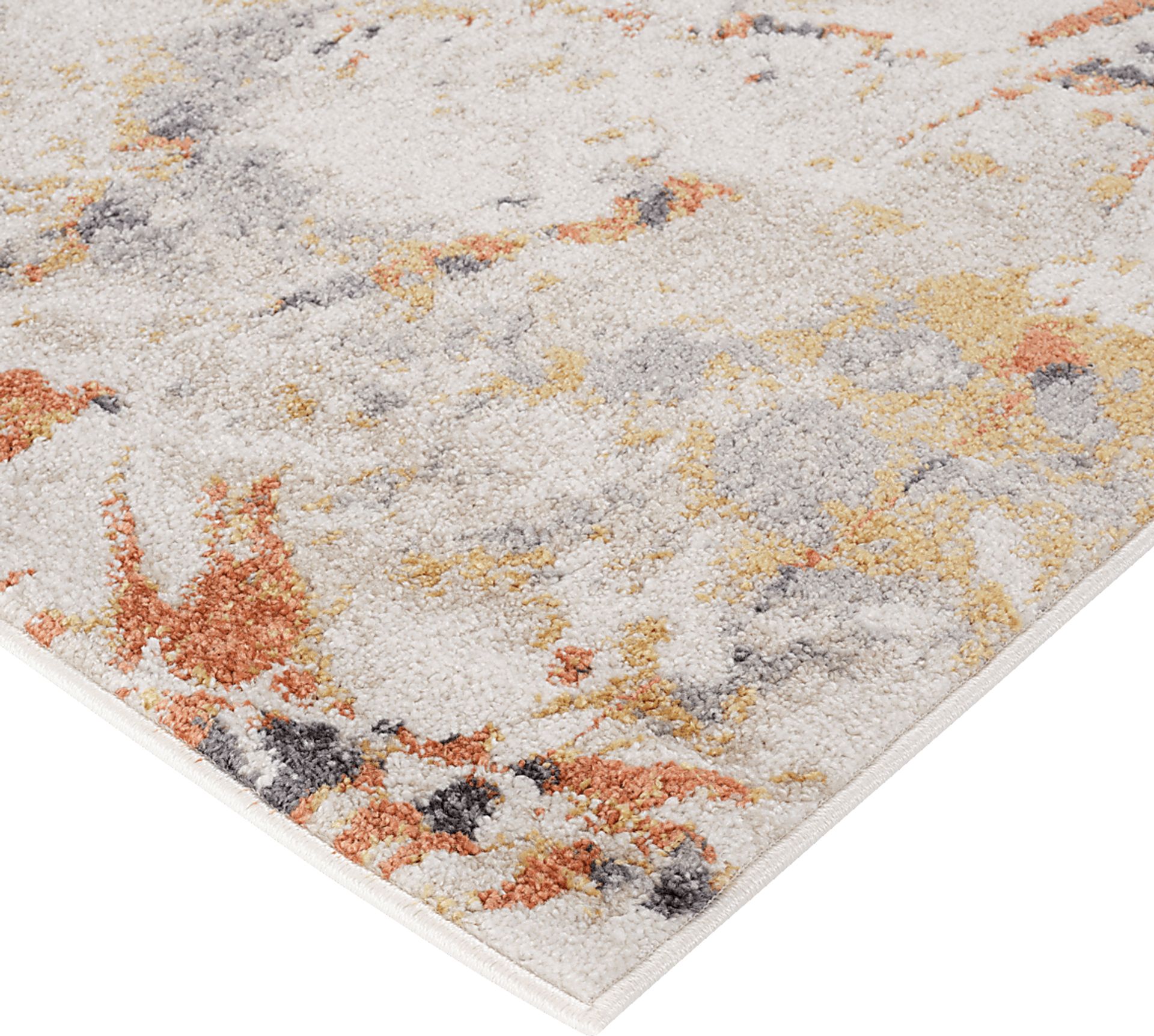 Merrane Orange 2'7 x 9' Runner Rug - Image 6