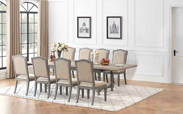 Merribrook Brown Dining Table - Thumbnail - Image 3