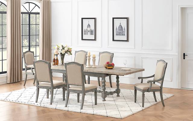 Merribrook Brown Dining Table - Thumbnail - Image 5