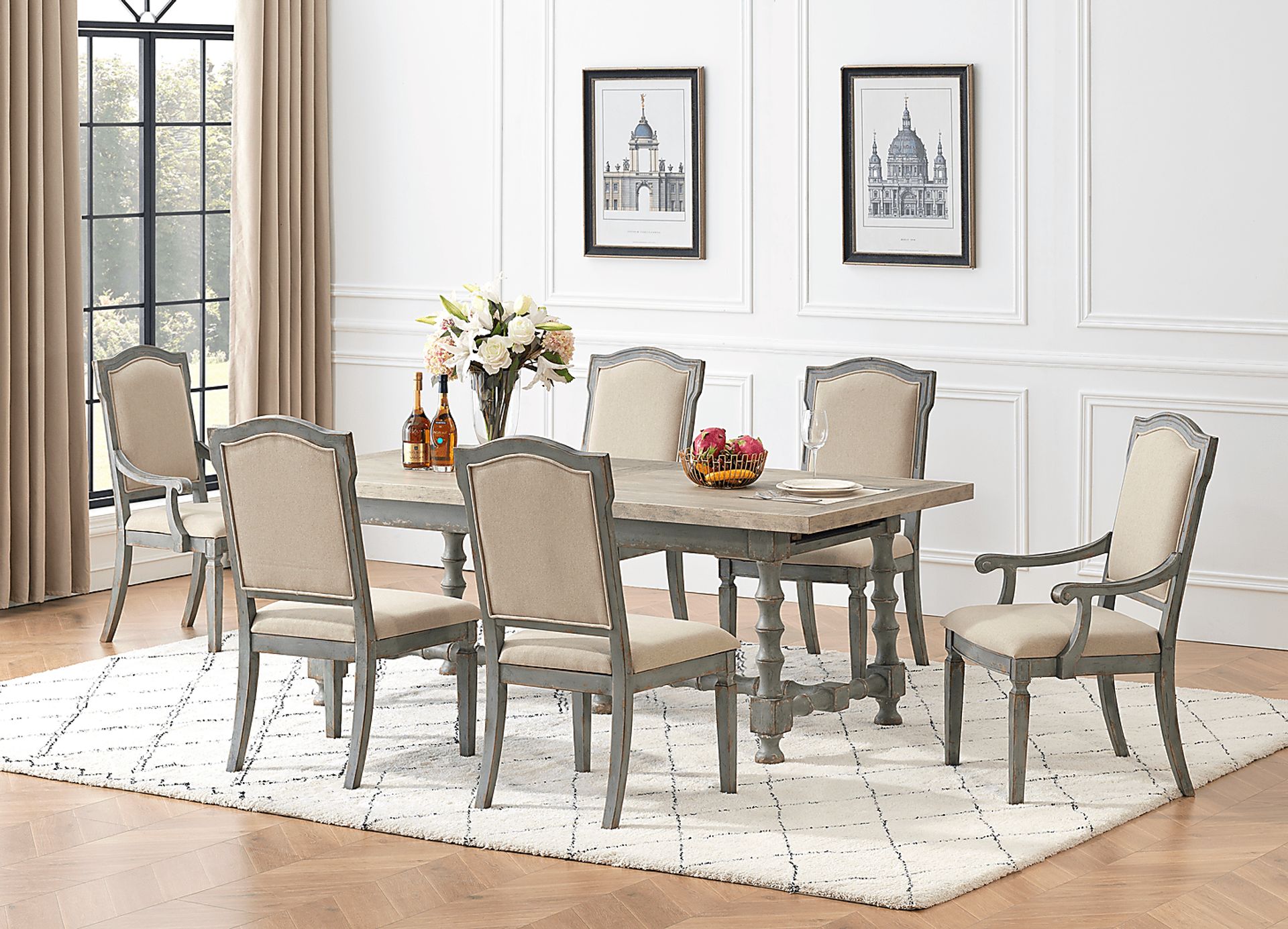 Merribrook Brown Dining Table - Image 8
