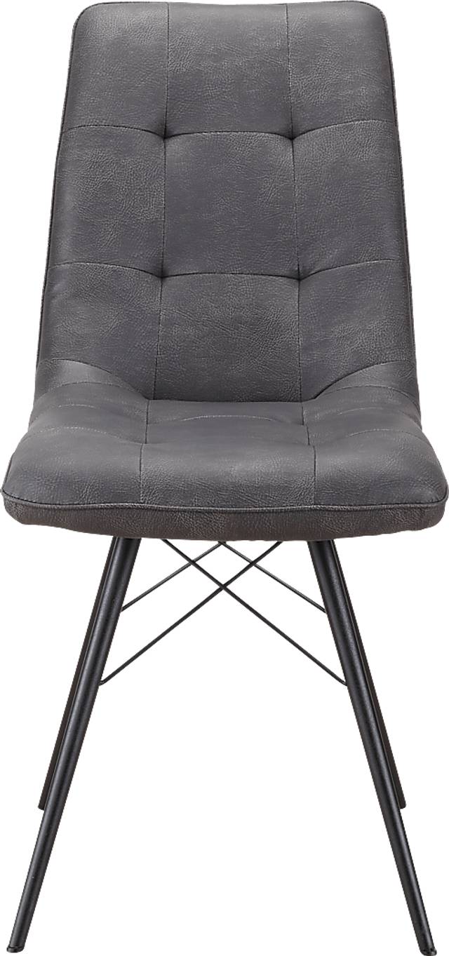 Merrilee Gray Dining Chair (Set of 2) - Thumbnail - Image 2