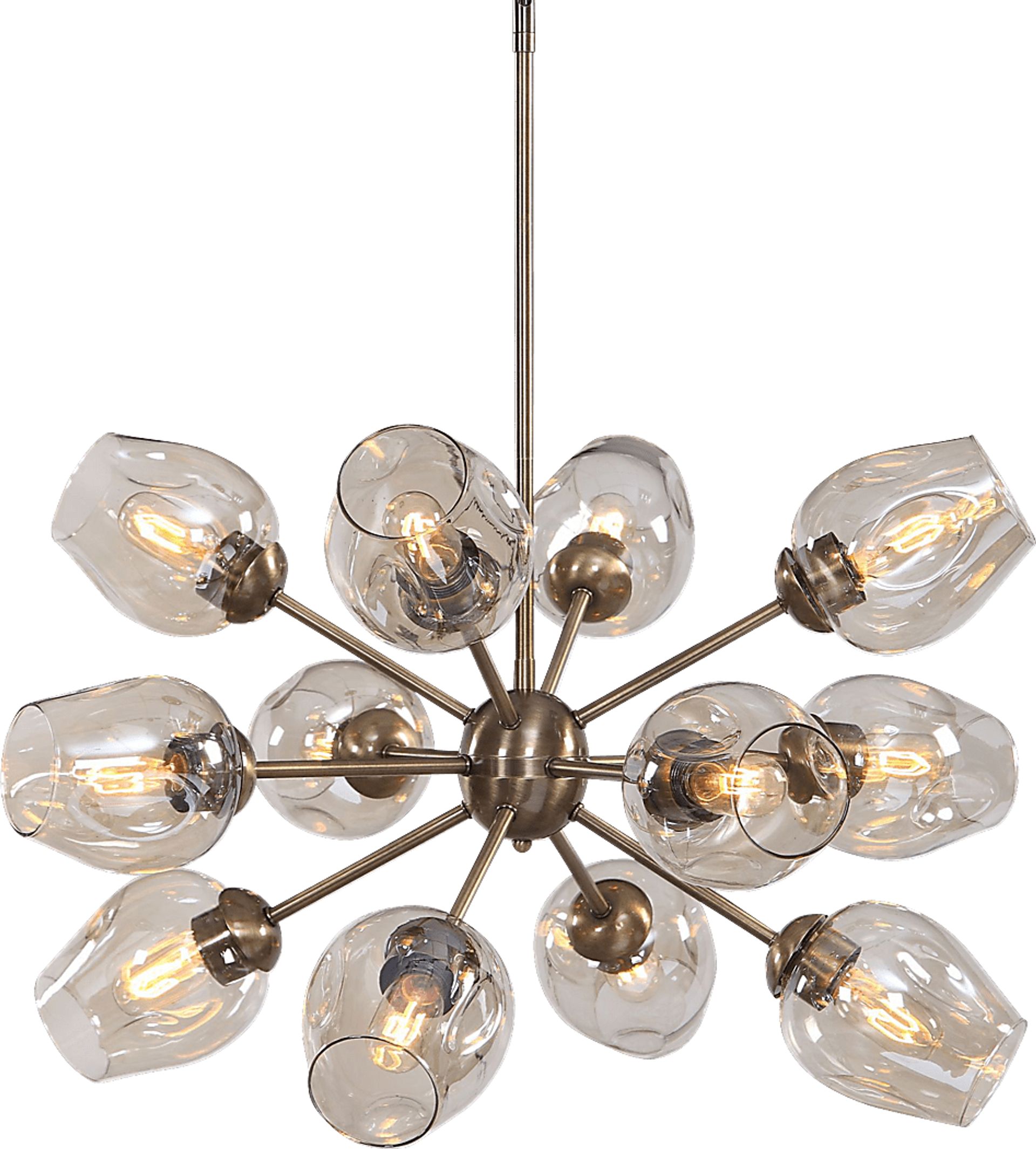 Merriman Brass Chandelier - Image 2