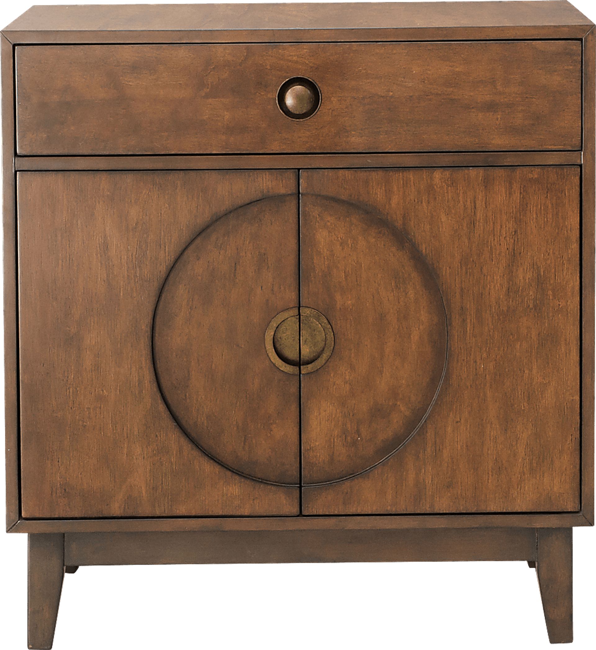 Merriott Brown Accent Cabinet - Image 1