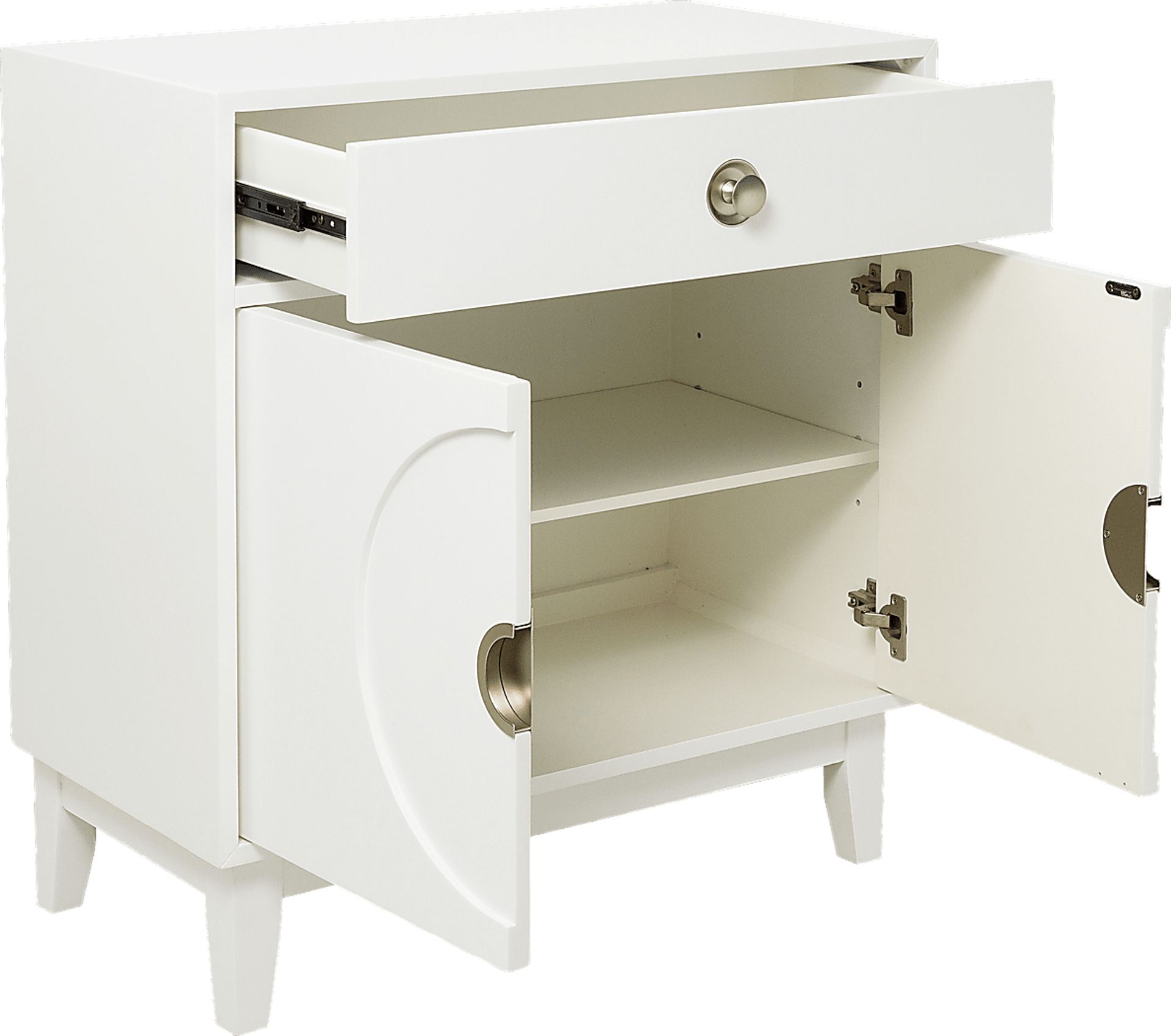 Merriott White Accent Cabinet - Image 4