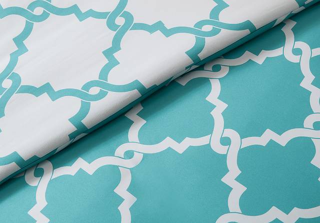Merritt Aqua 9 Pc Queen Comforter Set - Thumbnail - Image 3