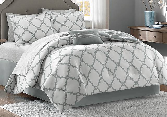 Merritt Gray 9 Pc Queen Comforter Set - Thumbnail - Image 2