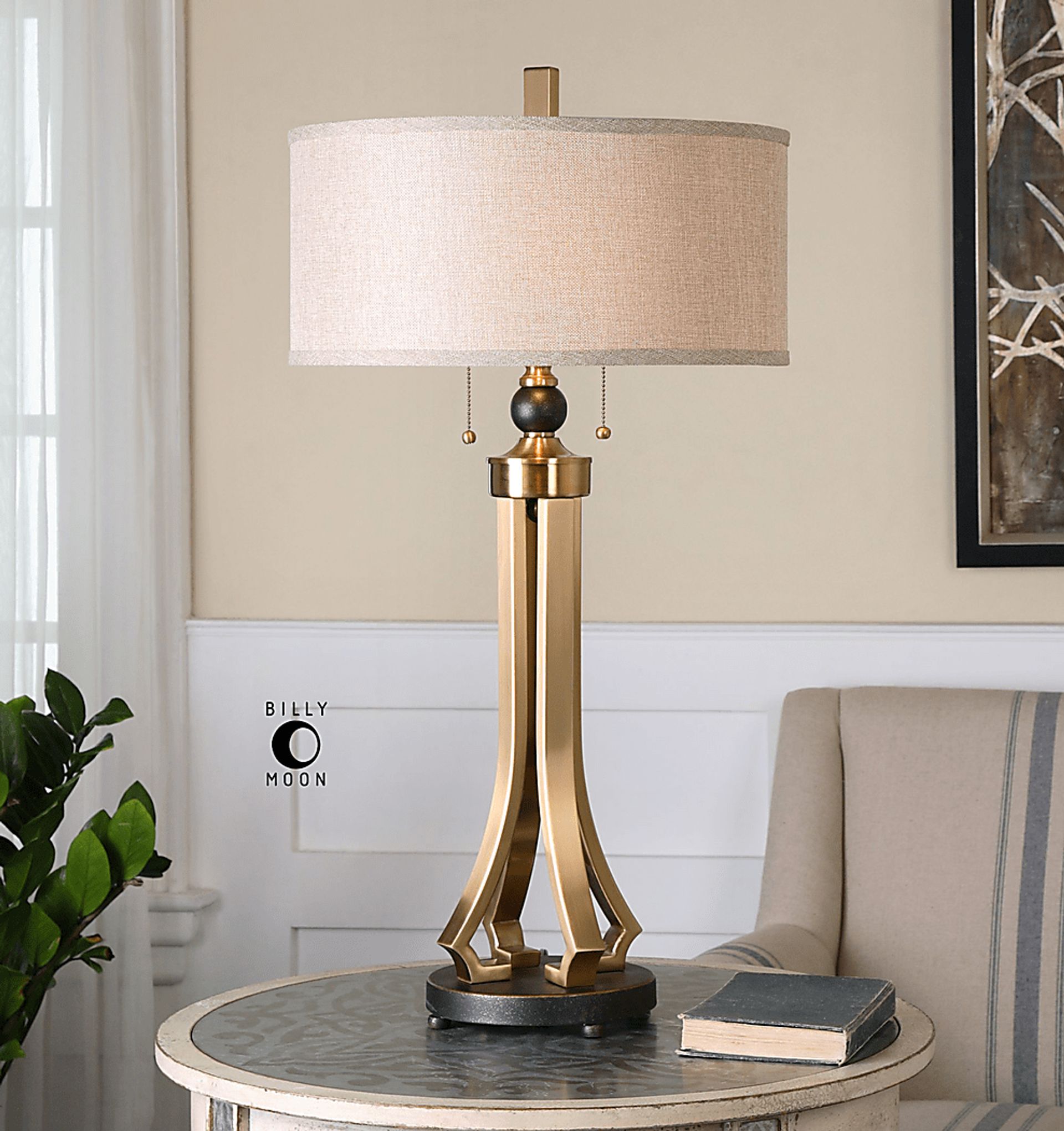 Merritt Island Brass Lamp - Image 2