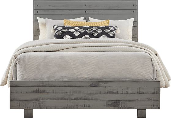 Merriwood Hills Gray 3 Pc King Panel Bed