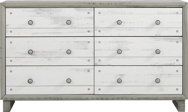 Merriwood Hills Gray 5 Pc Queen Panel Bedroom - Thumbnail - Image 5