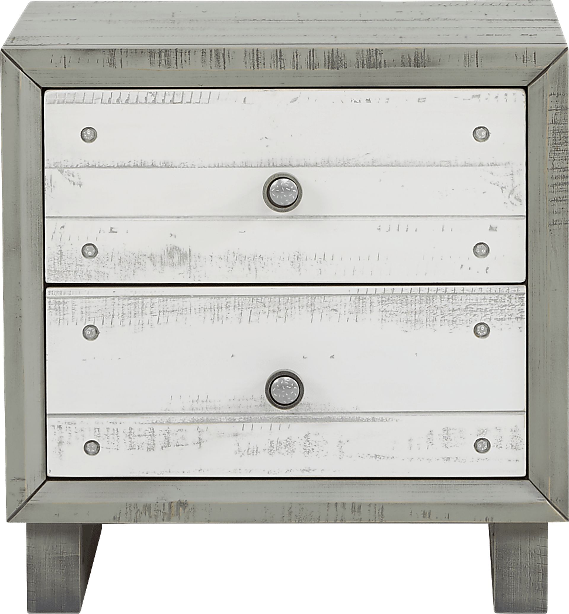 Merriwood Hills Gray 7 Pc King Panel Bedroom - Image 7