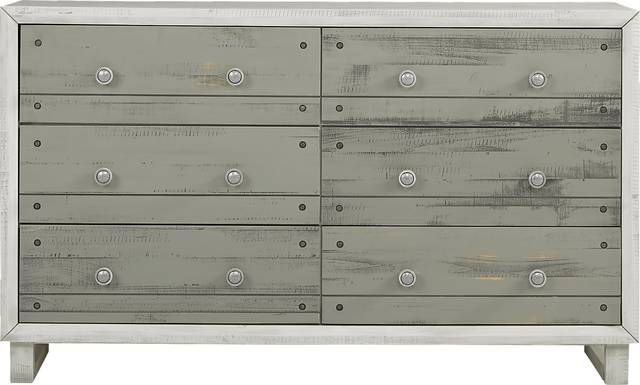 Merriwood Hills White 5 Pc Queen Panel Bedroom - Thumbnail - Image 4
