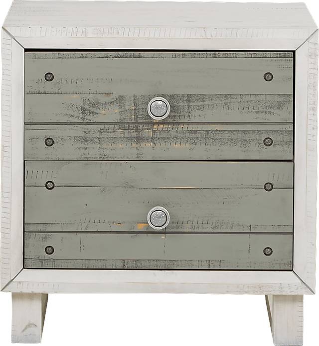 Merriwood Hills White Nightstand - Thumbnail - Image 1