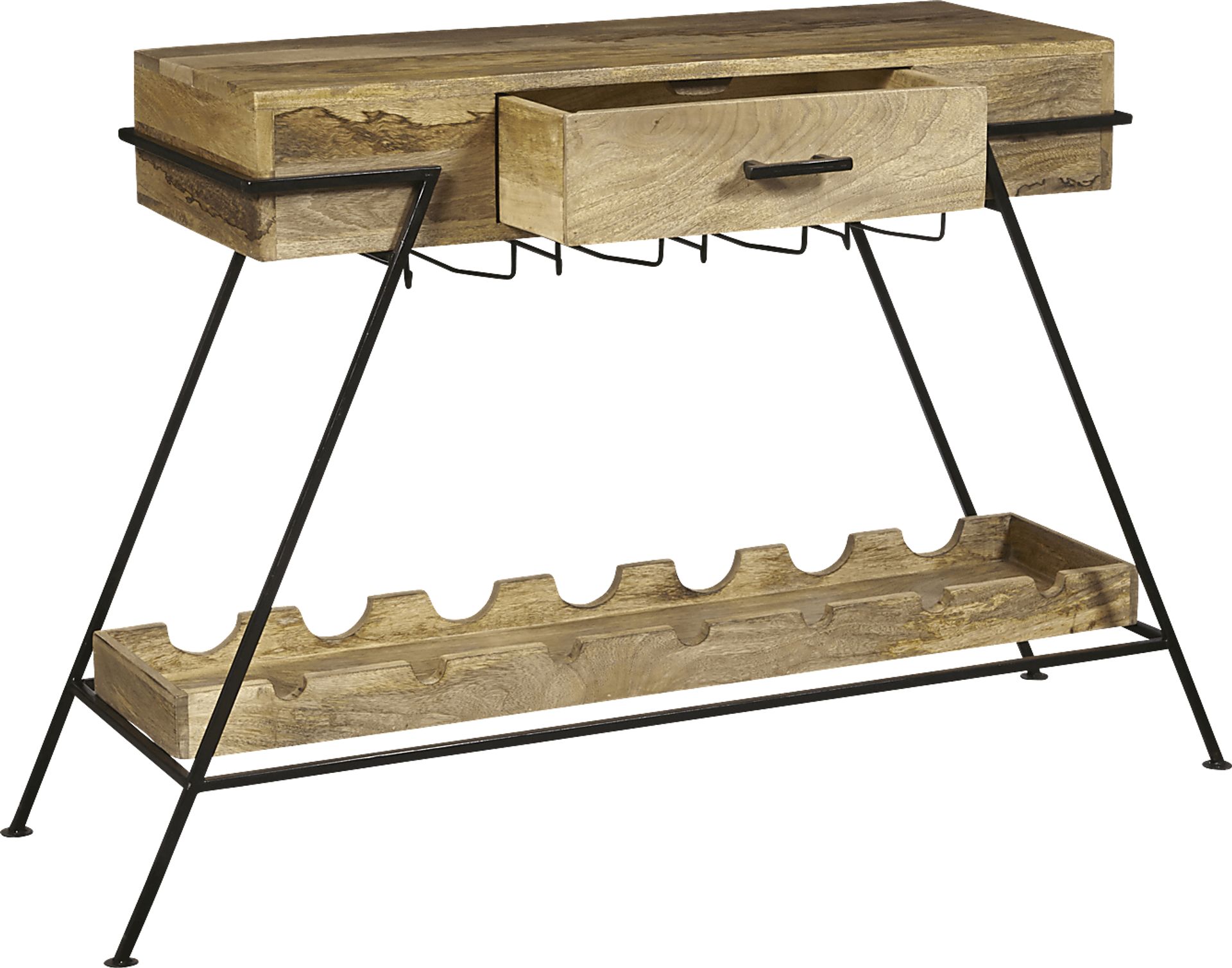 Merroway Brown Bar Cart - Image 4